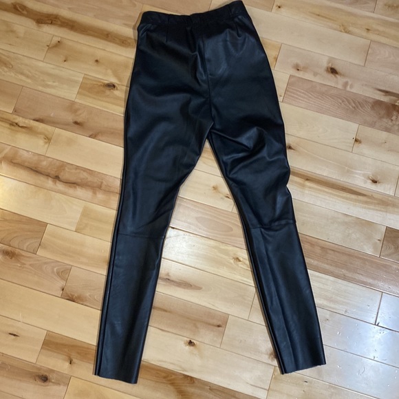 H&M Leather Pants in Black size 4 - Picture 8 of 11